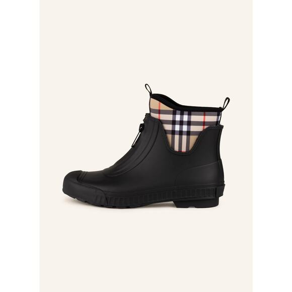 Burberry Flinton Rain Boots Beige/Black - 36/6